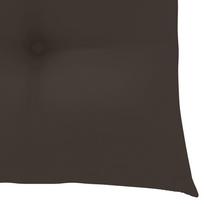 lauko baldai 4 vietu - Lauko baldų komplektas VLX Outdoor Furniture Set, raudonas/rudas, 4 vietų - 3 nuotrauka