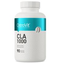 riebalu deginimas - OSTROVIT CLA 1000 mg, 90 kapsulių - 1 nuotrauka