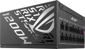 asus strix - ASUS ROG Strix 1200P Gaming 1200W 80 PLUS Platinum ATX Juodas (Black) - 1 nuotrauka