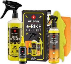 Dviračių valymo komplektas Weldtite e-Bike WLD-03107, plastikas, geltona