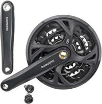 Priekinis žvaigždžių blokas Shimano Altus FC-M371-44T, metalas, juoda