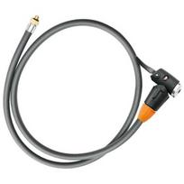 Pompos antgalis SKS, plastikas, juoda/pilka