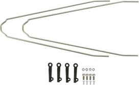 Purvasaugio tvirtinimas SKS Velo 42/47 U-Stays MUDG201, metalas, sidabro, 2 vnt.