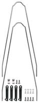 Purvasaugio tvirtinimas SKS Velo 42/47 MUDG345, metalas, sidabro, 2 vnt.