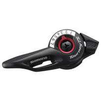 Pavarų perjungimo rankenėlė Shimano Tourney SL-TZ500 ASLTZ5007RA, plastikas/guma, juoda