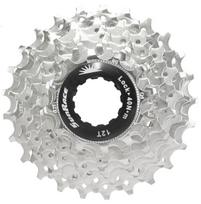 Žvaigždžių kasetė SunRace CSR91 FRWE137, aliuminis/plienas, sidabro
