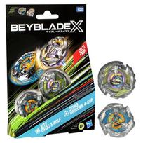 BEYBLADE X Dviguba pakuotė, 2 vnt. įvairių spalvų