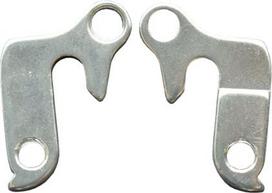 Priekinis pavarų perjungiklis Cube Derailleur Hanger 10124, metalas, sidabro