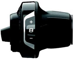 Pavarų perjungimo rankenėlė Shimano Tourney SL-RV400 8-speed ASLRV4008RA, plastikas/plienas, juoda