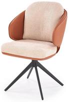 valgomojo kedes beige - Valgomojo kėdė K554, matinė, ruda/smėlio, 58 cm x 67 cm x 90 cm - 1 nuotrauka