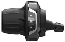 Pavarų perjungimo rankenėlė Shimano Tourney SL-RV400L 3-speed ASLRV400LSB, plastikas/plienas, juoda
