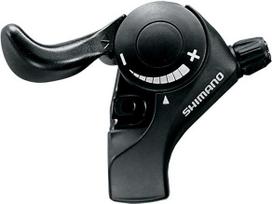 Pavarų perjungimo rankenėlė Shimano Tourney SL-TX30 ASLTX30LFBT, plastikas, juoda