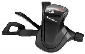 Pavarų perjungimo rankenėlė SunRace DLM503 SHIF33, aliuminio oksidas/polimeras, juoda