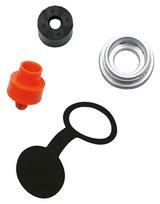Dviračio priedas SKS Airchamp Pro CO2, plastikas/metalas, juoda/raudona