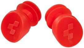 Vairo rankenėlės Cube Bar End Plugs 13100, plastikas, raudona, 2 vnt.