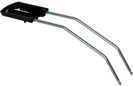 Tvirtinimas Hamax Small Frame Bar 603083, plastikas/metalas, sidabro/juoda