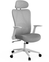 Biuro kėdė SENSE7 Noxo, balta/pilka (White/Gray)