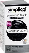 Simplicol Intensiv Velvet Black audinių dažai, 0.560 kg (Juoda)