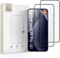 apsauginis stikliukas 15 pro - Tech-Protect "GLASS FIT+" Apsauginis stiklas 2-pack Xiaomi Redmi Note 15 Pro 5G Juodas (Black) - 1 nuotrauka