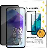 grudai - Wozinsky "Privacy Glass" Apsauginis Stiklas Samsung Galaxy A56 / A36 Anti Spy - Skaidrus (Transparent) - 1 nuotrauka