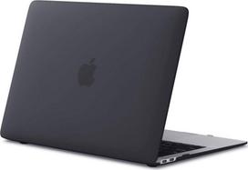 macbook deklas - Tech-Protect SmartShell Dėklas MacBook Air 13" (2018-2020) Matinė Juoda (Matte Black) - 1 nuotrauka