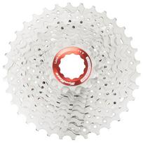 Galinis žvaigždžių blokas SunRace CSRZ800 12-speed metallic-11-34T, aliuminis, sidabro