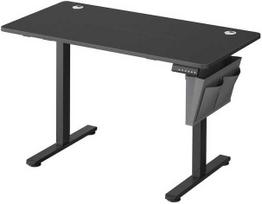 songmics reguliuojamo aukscio elektrinis stalas - SONGMICS Reguliuojamo aukščio elektrinis stalas 60x120 Juodas (Black) - 1 nuotrauka