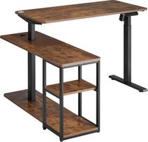 Ergo Office ER-450 Elektrinis pakeliamas stalas, rudas (Brown)
