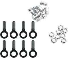 dviracio purvasaugiai - Purvasaugio tvirtinimas SKS Fixing Elements For Mudguards MUDG311, metalas, juoda/chromo - 1 nuotrauka