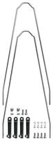 Purvasaugio tvirtinimas SKS Velo 55 Cross U-Stays MUDG316, metalas, sidabro, 2 vnt.