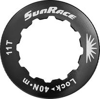 Varžtas kasetei SunRace SP711 FRWE173, aliuminis, juoda