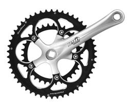 Priekinis žvaigždžių blokas SunRace CR9F 50x34T 170mm 2x9-speed, aliuminis, sidabro/juoda