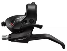 Perjungimo rankena Shimano Tourney ST-TX800-L, metalas, juoda
