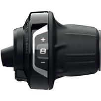 Pavarų perjungimo rankenėlė Shimano Tourney SL-RV400-8R, nerūdijantysis plienas/polirezinas, juoda