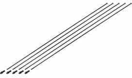 Stipinai ir galvutės Newmen MTB SP 2.0, metalas, juoda, 5 vnt.