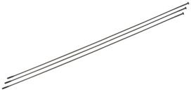Stipinai ir galvutės, rinkinys Newmen MTB SP D-light, aliuminis/nerūdijantysis plienas, sidabro, 3 vnt.