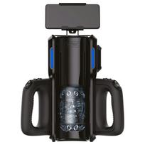 Masturbatorius LETEN SM 500 Automatinis su telefono laikikliu Juodas (Black)