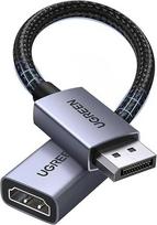 Ugreen DP133 DisplayPort į HDMI adapteris 4K@30Hz 0.2m Juodas (Black)