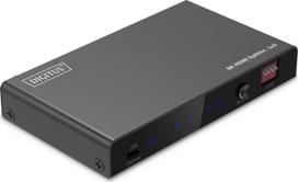 Digitus 8K HDMI skirstytuvas 1x2 DS-55339 Juodas (Black)