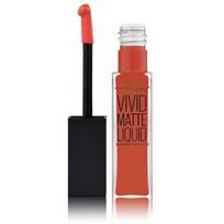 Maybelline Vivid Matte Liquid skysti lūpų dažai - 25 Orange Shoot