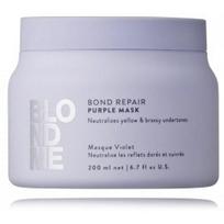 Schwarzkopf Professional BlondMe Bond Repair Purple Mask kaukė šviesiems plaukams - 200 ml.