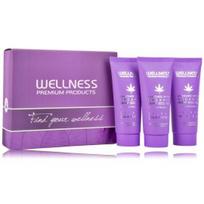 Wellness Premium Products Silver Mini rinkinys šviesiems plaukams (šampūnas 2x50 ml. + plaukų kaukė 50 ml.) - 1 vnt.