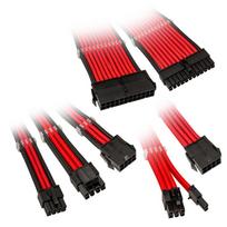 Kolink Core Adept Braided Cable Extension Kit 24-pin male, 0.3 m, Raudona (Red)