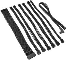 Kolink COREPRO-EK-12VT2-BLK Kolink Core Pro Braided Cable Extension Kit 12V-2x6 Type 2 - Juodas (Black)