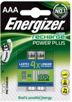 400 vnt - Kraunami elementai Energizer AAA 700 mAh, 2 vnt. - 1 nuotrauka