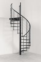 Sraigtiniai laiptai Minka Milano, 160 cm x 300.3 cm