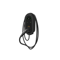 elektromobilio ikrovimo stotele type 2 - Morek EV įkrovimo stotelė 22kW, 32A, Type 2, Juoda (Black) - 2 nuotrauka