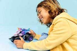 smash - LEGO Monster Jam Sparkle Smash Pull-Back 42220 - 3 nuotrauka