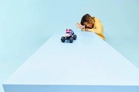 smash - LEGO Monster Jam Sparkle Smash Pull-Back 42220 - 4 nuotrauka