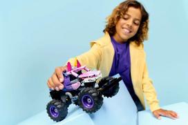 smash - LEGO Monster Jam Sparkle Smash Pull-Back 42220 - 7 nuotrauka